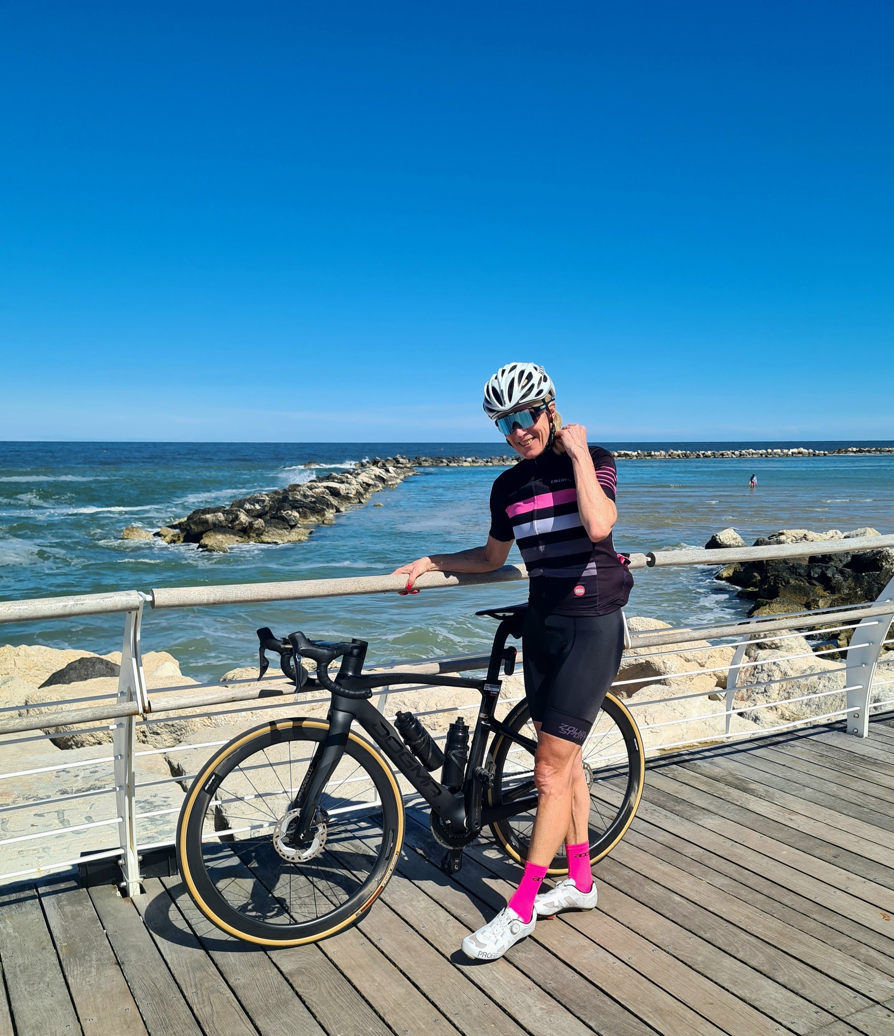 Mateja Meško cycling